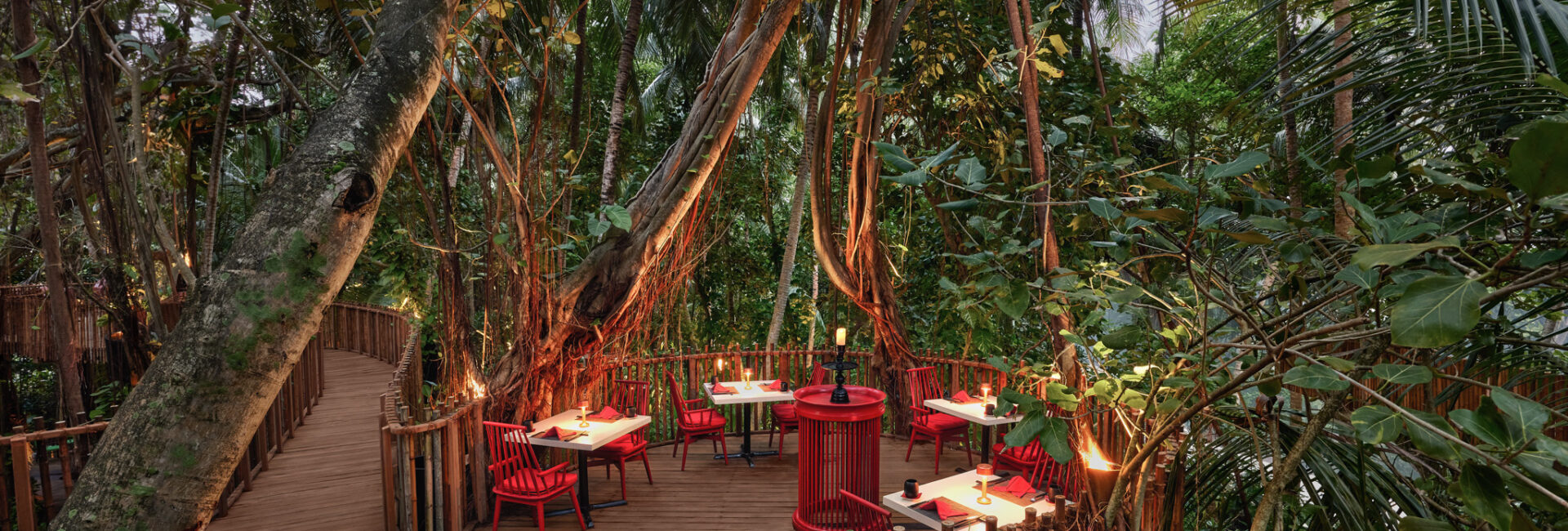 Niyama Private Islands - Nest Tree top Dining