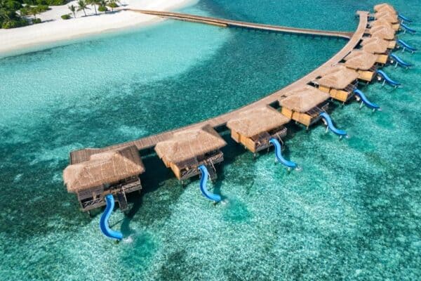 You & Me Maldives Aqua Suite with slide
