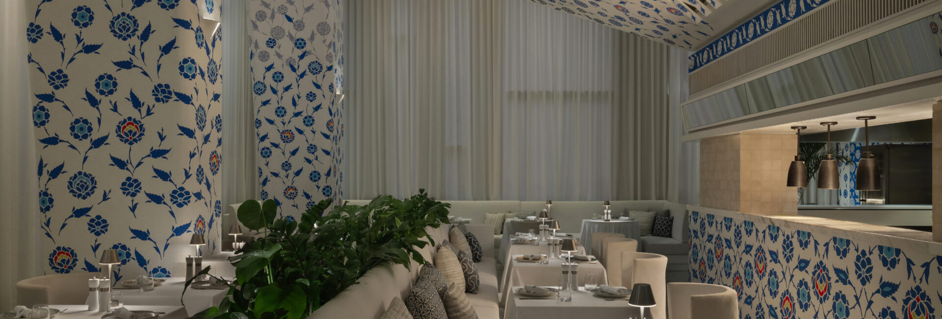 Delano Dubai Blue Door